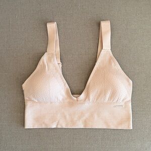 Danskin Ribbed Peach colored Bralette. New without tags.